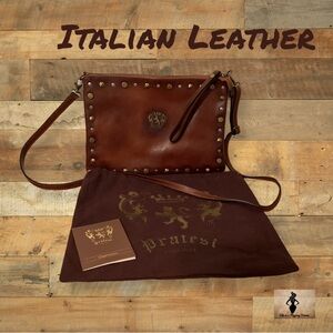 Pratesi Italian Leather Crossbody